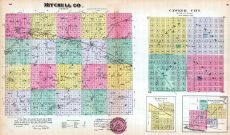 Mitchell County, Cawker City, Simpson, Glen Elder, Kansas State Atlas 1887